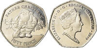 Gibraltar 50 Pence Coin, Père Noël, Cupro-nickel -