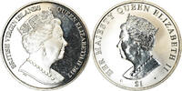 BRITISH VIRGIN ISLANDS Dollar Coin, Franklin Mint, Jubilé de saphir -