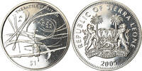 Sierra Leone Dollar Coin, British Royal Mint, Bataille d'Angleterre -