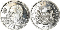Sierra Leone Dollar Coin, British Royal Mint, Pape Benoit XVI -