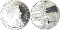 Falkland Islands Crown Coin, Référendum, Cupro-nickel, KM:169 -