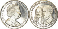Falkland Islands Crown Coin, Elizabeth II, Pobjoy Mint, Mariage du -