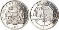 Sierra Leone Dollar Coin, British Royal Mint, Saut à la perche -
