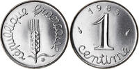 France Centime Coin, Épi, Paris, Stainless Steel, KM:928 -