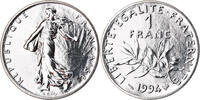 France Franc Coin, Semeuse, Paris, BU, Nickel, KM:925.1 -