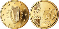 IRELAND REPUBLIC 50 Euro Cent BE, Brass, KM:49 -