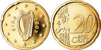 IRELAND REPUBLIC 20 Euro Cent BE, Brass, KM:48 -