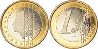 Netherlands Euro BE, Bi-Metallic, KM:New -
