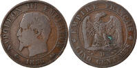 France 5 Centimes Coin, Napoleon III, Napoléon III, Lyon -