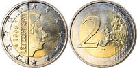 Luxembourg 2 Euro Utrecht, Bi-Metallic, KM:93 -