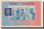 France 20 Francs Comité National, Undated (1941-44) -