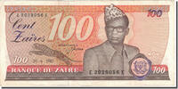 Zaire 100 Zaïres Banknote, 1983-06-30, KM:29a -