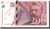 France 200 Francs Eiffel, 1995, Specimen, Fayette:75.0 -