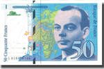 France 50 Francs St Exupéry, 1994, Fayette:73.1b, KM:157Ab -
