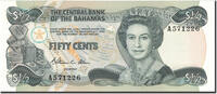 Bahamas 1/2 Dollar Banknote, KM:42a -