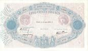 France 500 Francs Bleu et Rose, H.3440, Fayette:31.34 -