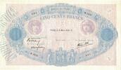 France 500 Francs Bleu et Rose, M.3245, Fayette:31.26, KM:88c -