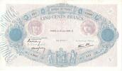 France 500 Francs Bleu et Rose, J.3447351, Fayette:31.35 -