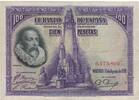 Spain 100 Pesetas Banknote, 1928-08-15 -