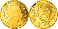 Luxembourg 50 Euro Cent Utrecht, Proof, Brass, KM:80 -