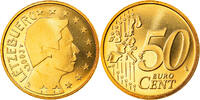 Luxembourg 50 Euro Cent Utrecht, Proof, Brass, KM:80 -