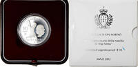San Marino 10 Euro Rome, Silver, KM:523 -