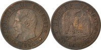 France Centime Coin, Napoleon III, Napoléon III, Strasbourg -
