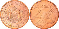 Monaco 2 Euro Cent Copper Plated Steel, KM:168 -