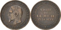 France 10 Centimes Coin, Lille, Bronze, KM:M24, Gadoury:249c -