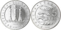 San Marino 5 Euro Rome, Silver, KM:512 -