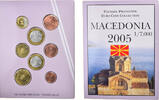North Macedonia 1 Cent to 2 Euro Macedonia, unofficial private coin -
