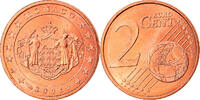 Monaco 2 Euro Cent Copper Plated Steel, KM:168 -