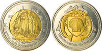 France 500 Francs Coin, Ile Juan Da Nova, Bi-Metallic -