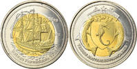 France 500 Francs Coin, Bassas da India, Bi-Metallic -