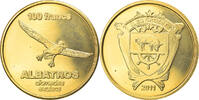 France 100 Francs Coin, Crozet, Aluminum-Bronze -