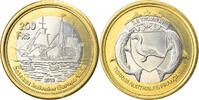 France 200 Francs Coin, Tromelin, Bi-Metallic -