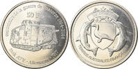France 50 Francs Coin, Tromelin, Cupro-nickel Aluminium -