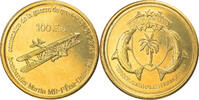 France 100 Francs Coin, Glorieuses, Bronze-Aluminium -