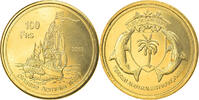 France 100 Francs Coin, Glorieuses, Bronze-Aluminium -