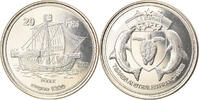 France 20 Francs Coin, Europa, Cupro-nickel Aluminium -