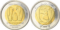 France 200 Francs Coin, Adelie, Bi-Metallic -