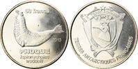 France 50 Francs Coin, Adelie, Cupro-nickel Aluminium -