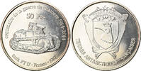 France 50 Francs Coin, Adelie, Cupro-nickel Aluminium -