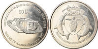 France 50 Francs Coin, Europa, Cupro-nickel Aluminium -