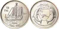 France 10 Francs Coin, Tromelin, Cupro-nickel Aluminium -