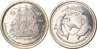 France 20 Francs Coin, Tromelin, Cupro-nickel Aluminium -