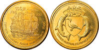 France 100 Francs Coin, Tromelin, Bronze-Aluminium -