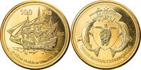 France 100 Francs Coin, Europa, Bronze-Aluminium -