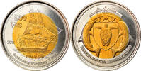 France 500 Francs Coin, Europa, Bi-Metallic -