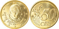 VATICAN CITY 50 Euro Cent Rome, BU, Brass, KM:380 -
